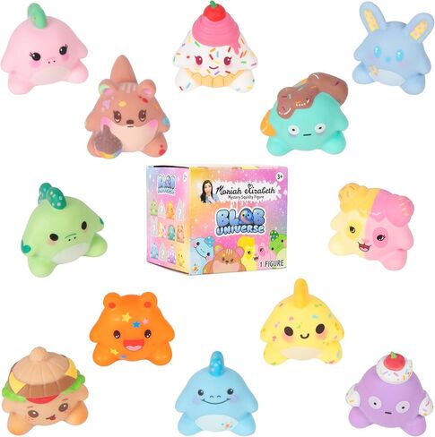 Moriah Elizabeth Mystery Squishy Figures - Blob Universe Series 1 - Party Pack 12PK in Kuwait