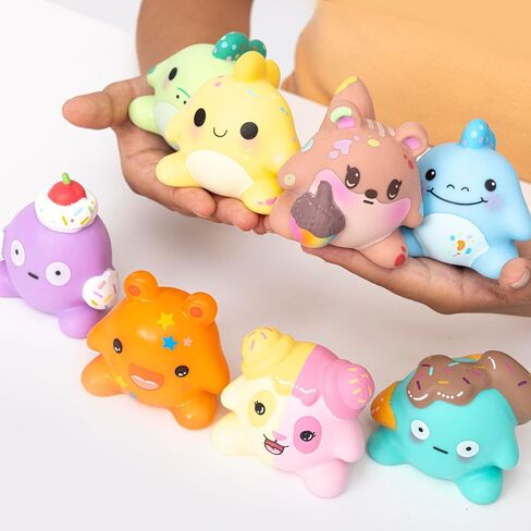 Moriah Elizabeth Mystery Squishy Figures - Blob Universe Series 1 - Party Pack 12PK in Kuwait