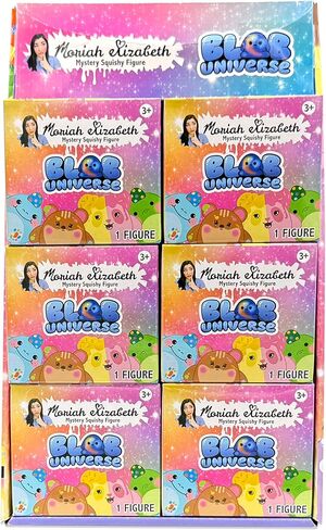 Moriah Elizabeth Mystery Squishy Figures - Blob Universe Series 1 - Party Pack 12PK in Kuwait
