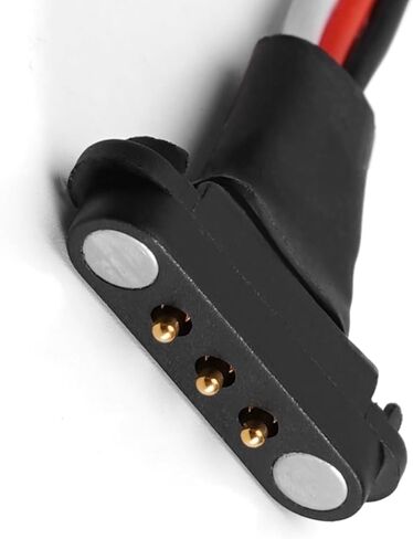 2Pack RC Magnetic Snap-On Jr Extension Cable 3Pin 13" Length RC LED lamp Group Magnetic Suction Extension Wires for 1/10 1/8 RC Crawler Buggy Truck Car Boat Airplane Drones Helicopter in Saudi Arabia