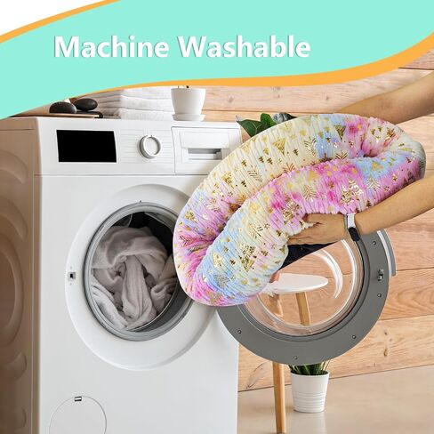 سرير كلب مهدئ مقاس 31 بوصة للكلاب المتوسطة، سرير دائري دافئ مضاد للقلق، سرير ناعم ومريح ومضاد للانزلاق وقابل للغسل للحيوانات الأليفة، يناسب ما يصل إلى 50 رطلاً من الحيوانات الأليفة in Kuwait