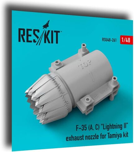 Reskit RSU48-0261 1/48 F-35 (A, C) Lightning II Exhaust Nozzle for Tamiya kit in Saudi Arabia