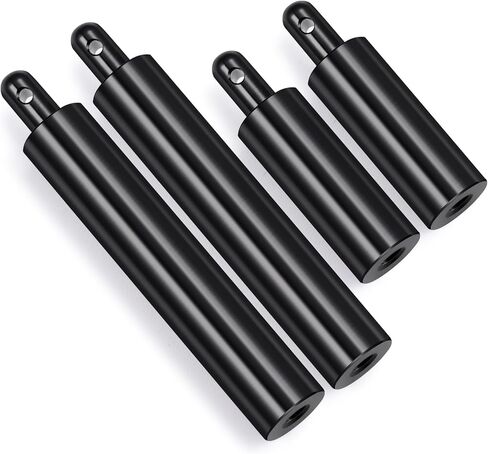 4Pcs Aluminum Alloy Body Post Mounts RC Car Shell Column Front Rear Extended Body Post Mount for Tamiya 1/10 Clod Buster 4×4×4 RC Car Upgrade Parts in Saudi Arabia