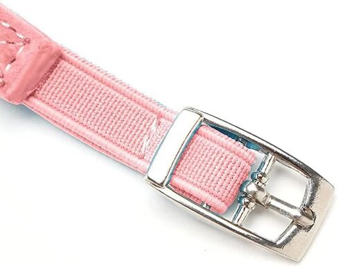 Adjustable Soft Pet Collar with Bell for Small Dogs, Kittens and Adult Cats - A Cozy and Stylish Accessory for Your Furry Friend! in Saudi Arabia