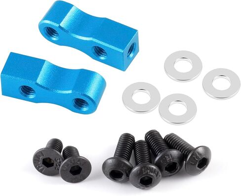 RC TT02 Aluminum Servo Mount Brackets Servo Seat Mount Compatible with Tamiya TT02 TT02B 1/10 RC On Road Touring Car Upgrade Parts in Saudi Arabia