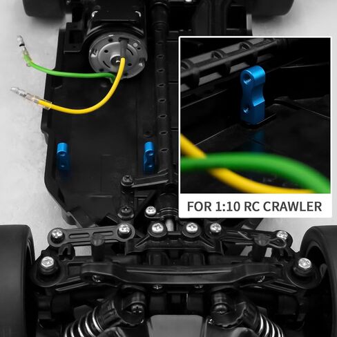RC TT02 Aluminum Servo Mount Brackets Servo Seat Mount Compatible with Tamiya TT02 TT02B 1/10 RC On Road Touring Car Upgrade Parts in Saudi Arabia