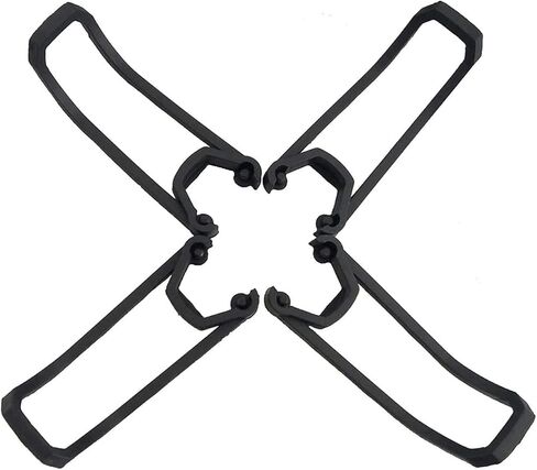 Black Accessory kit for E58 S168 JY019 Folding Quadcopter Spare Parts Remote Drone Propeller and Protective Cover and Landing Gear in Saudi Arabia