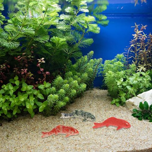 5Pcs Small Fake Koi Fish Decorations for Aquarium Fish Tank Decor Realistic Artificial Ornaments for Home Office Terrarium DIY Miniature Statue in Saudi Arabia