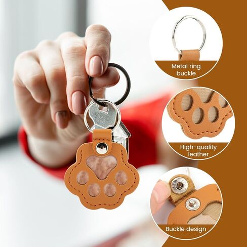 إطار صورة تذكاري للحيوانات الأليفة مع حامل عرض للطوق، وسلسلة مفاتيح لجمع الشعر، وإطار تذكاري للكلاب والقطط، هدية تعاطف لمحبي الحيوانات الأليفة in Kuwait