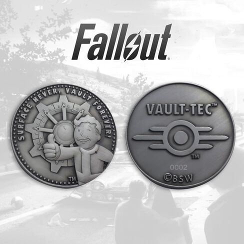 Fanattik Fallout-Flip Coin-Vault-Tec 5C89005C52 in Saudi Arabia