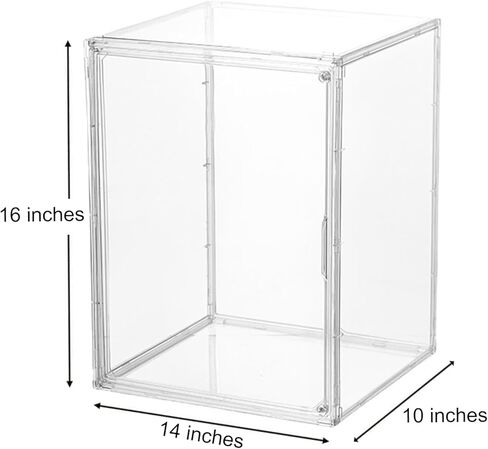 Cube Display Case for Labubu Doll Keychains, Display Stand for Dolls, Storage case for Dolls, Dust and Moisture Proof in Saudi Arabia