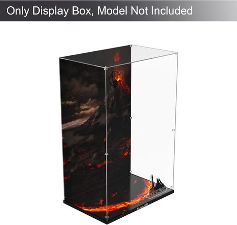Clear Acrylic Display Case for Lego 10333 The Lord of The Rings: Barad-dûr – Dust-Proof Protective Showcase Box (Lego Set NOT Included) in Kuwait