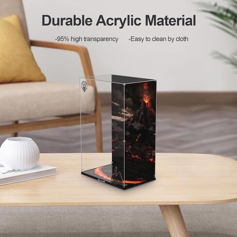 Clear Acrylic Display Case for Lego 10333 The Lord of The Rings: Barad-dûr – Dust-Proof Protective Showcase Box (Lego Set NOT Included) in Kuwait