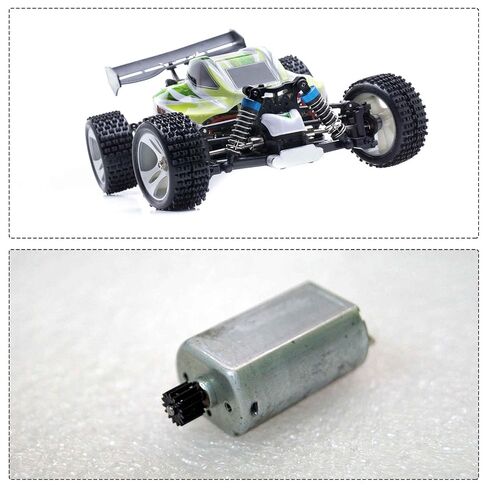 MECCANIXITY 2 Pcs RC 32P Hardened Pinion Gear 5mm Shaft, 22T Motor Gears Carbon Steel for 1/10 RC Model Car Boat Drone in Saudi Arabia