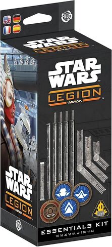 ألعاب Atomic Mass Games Star Wars: Legion Essentials Pack - لعبة منمنمات للطاولة، لعبة استراتيجية للأطفال والكبار، للأعمار من 14 عامًا فما فوق، لاعبان، وقت لعب لمدة 3 ساعات، مصنوعة in Saudi Arabia