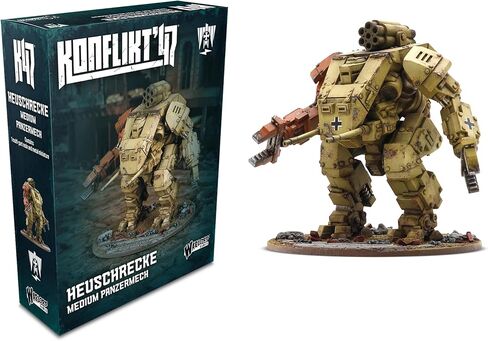 Warlord Games Heuschrecke (Locust) Medium Panzermech - Axis Miniature for Konflikt 47 Highly Detailed 28mm Scale Miniatures in Saudi Arabia