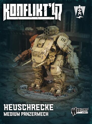 Warlord Games Heuschrecke (Locust) Medium Panzermech - Axis Miniature for Konflikt 47 Highly Detailed 28mm Scale Miniatures in Saudi Arabia