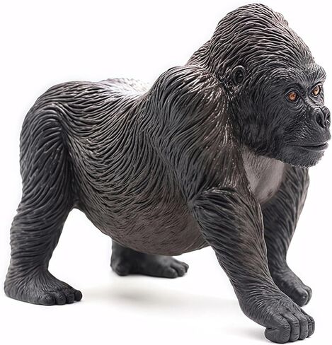 Gemini&Genius Silverback Gorilla Action Figure Toy for Kids in Saudi Arabia