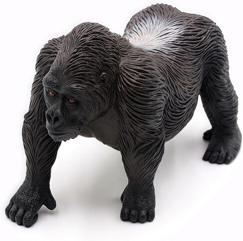 Gemini&Genius Silverback Gorilla Action Figure Toy for Kids in Saudi Arabia