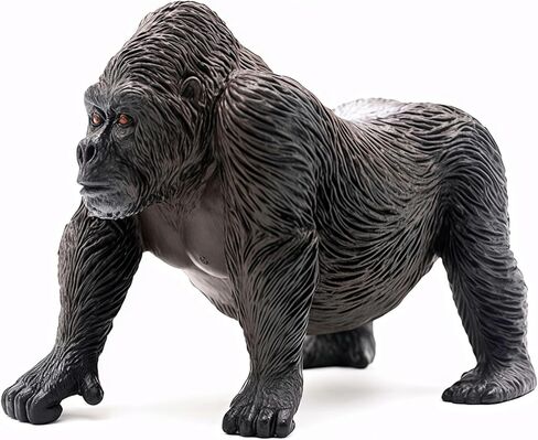 Gemini&Genius Silverback Gorilla Action Figure Toy for Kids in Saudi Arabia