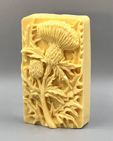 Thistle Silicone Mold for SOAP Making Wax Resin Plaster Candle Wax Flower ARTCRAFTMOLDS in Saudi Arabia
