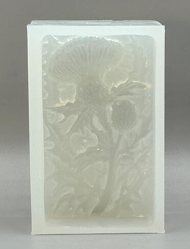 Thistle Silicone Mold for SOAP Making Wax Resin Plaster Candle Wax Flower ARTCRAFTMOLDS in Saudi Arabia