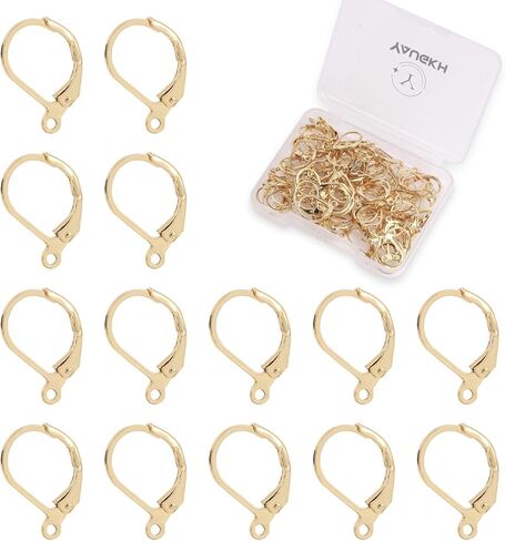 925 Silver Filled Dangle Ear Wires Hypoallergenic Tarnish Resistant Leverback French Findings for Jewelry Making in Saudi Arabia