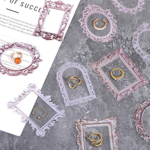 ملصقات تزيين بإطار عتيق، 40 قطعة من ملصقات الإطار ذاتية اللصق، إطارات الصور، لوازم سجل القصاصات للمجلات، ألبومات الزفاف، الحرف اليدوية اليدوية in Kuwait