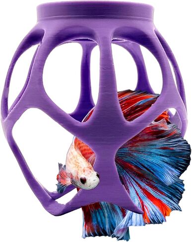 عش بيتا العائم للسباحة من خلال لعبة لأسماك البيتا، وممارسة الرياضة ومخبأ التخصيب، ملحق ديكور حوض السمك (أخضر نعناعي، كلاسيكي) in Kuwait