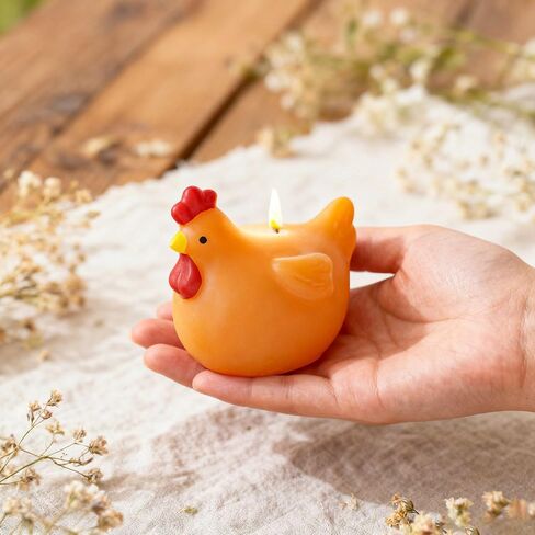2Pcs Chicken Resin Molds, Cute 3D Cock and Hen Silicone Epoxy Moulds, Lifelike Large Animal Silicone Molds for Resin Casting, DIY Craft, Home Office Cabinets Wall Desktop Decor in Saudi Arabia