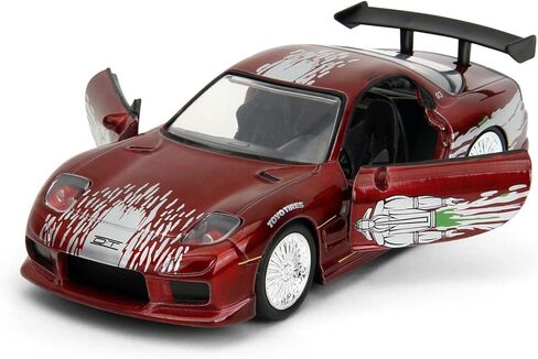 جادا تويز 1:32 سيارة مازدا RX7 السريعة والغاضب 1993 المصبوبة in Saudi Arabia