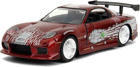 جادا تويز 1:32 سيارة مازدا RX7 السريعة والغاضب 1993 المصبوبة in Saudi Arabia