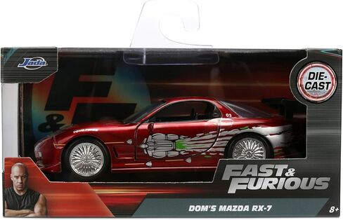 جادا تويز 1:32 سيارة مازدا RX7 السريعة والغاضب 1993 المصبوبة in Saudi Arabia