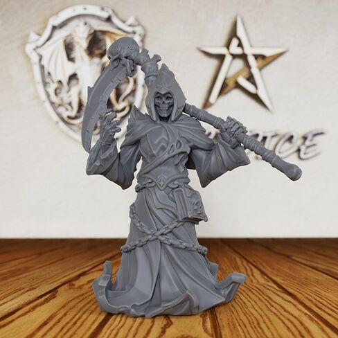 32mm Soul Reaper Miniature for DND Miniatures & Tabletop RPG Game, Unpainted Fantasy Model for TTRPG & RPG Gift-AS196 in Saudi Arabia