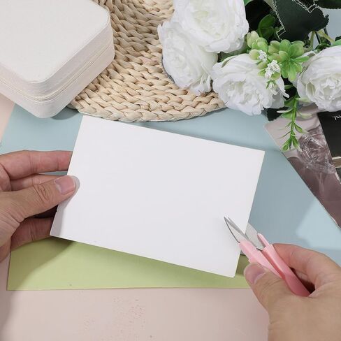 6 قطع من مقص قطع الخيوط، قصاصات خياطة من الفولاذ المقاوم للصدأ مع أغطية واقية، مقص حرفي محمول لقص الخيوط لمستلزمات الحياكة والتطريز (أبيض، وردي، أسود) in Kuwait