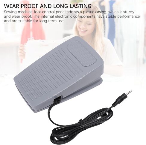 ciciglow Sewing Foot Control Pedal, C-9002 Plastic Sewing Machine Foot Operated Pedal Control for Pfaff, for C22 Single Hole Machines in Saudi Arabia