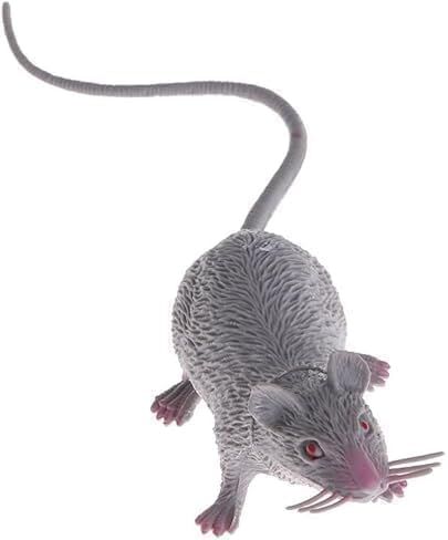 Lifelike Fake Mouse Realistic Mice, Spooky Rat, Halloween Prank, Rubber Rat with Long Tail, Creepy April Fool's Day Decorations in Saudi Arabia