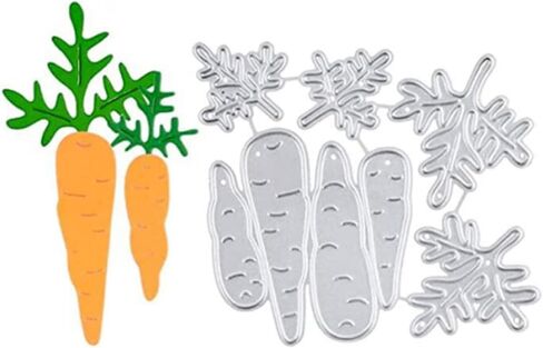 Carrot Metal Cutting Dies for Easter Card Making,Cute Carrot Embossing Stencil Metal Cutting Dies DIY Easter Decor Craft Dies for DIY Scrapbooking Photo Album Gift Metal Cutting Dies for Card Making in Saudi Arabia