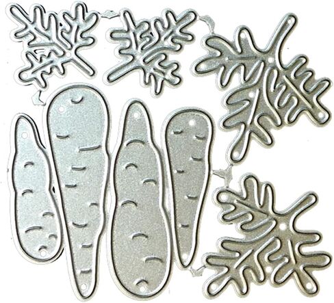 Carrot Metal Cutting Dies for Easter Card Making,Cute Carrot Embossing Stencil Metal Cutting Dies DIY Easter Decor Craft Dies for DIY Scrapbooking Photo Album Gift Metal Cutting Dies for Card Making in Saudi Arabia
