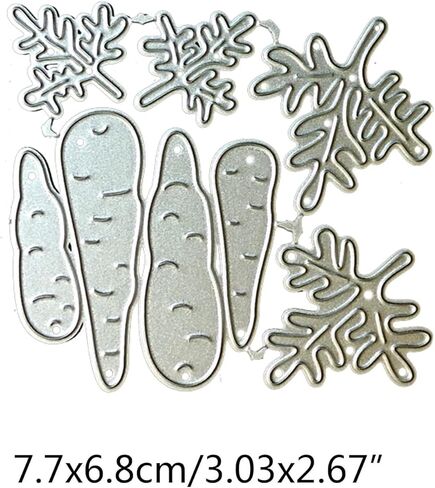 Carrot Metal Cutting Dies for Easter Card Making,Cute Carrot Embossing Stencil Metal Cutting Dies DIY Easter Decor Craft Dies for DIY Scrapbooking Photo Album Gift Metal Cutting Dies for Card Making in Saudi Arabia