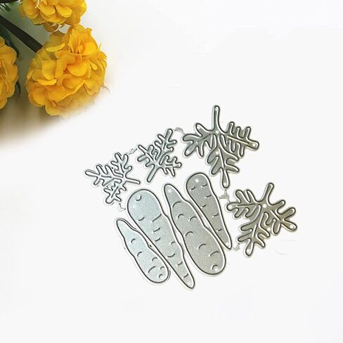 Carrot Metal Cutting Dies for Easter Card Making,Cute Carrot Embossing Stencil Metal Cutting Dies DIY Easter Decor Craft Dies for DIY Scrapbooking Photo Album Gift Metal Cutting Dies for Card Making in Saudi Arabia