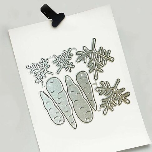 Carrot Metal Cutting Dies for Easter Card Making,Cute Carrot Embossing Stencil Metal Cutting Dies DIY Easter Decor Craft Dies for DIY Scrapbooking Photo Album Gift Metal Cutting Dies for Card Making in Saudi Arabia