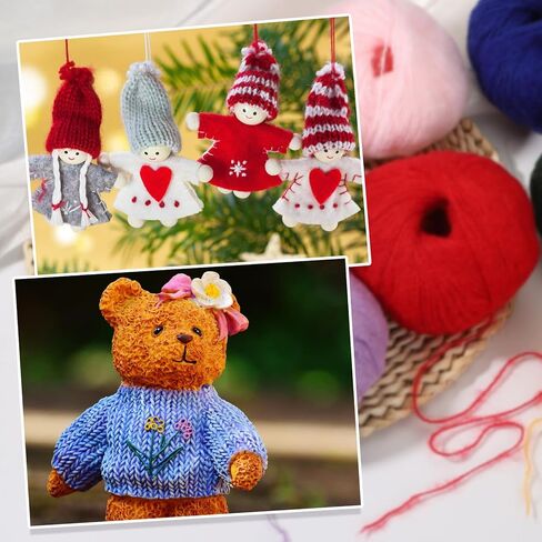 خيوط باتيكل 2 skeins الموهير، غزل ناعم من الموهير الصناعي، خيوط منفوشة رقيقة للحياكة والحياكة، سترة وشاح، قبعة الحرف، سجادة بطانية، بيج فاتح in Kuwait