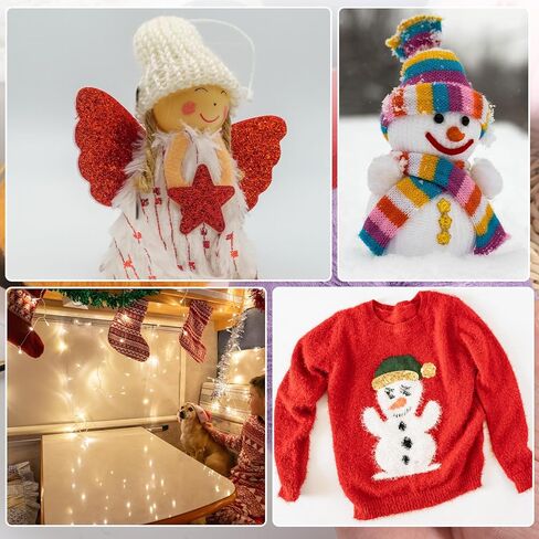 خيوط باتيكل 2 skeins الموهير، غزل ناعم من الموهير الصناعي، خيوط منفوشة رقيقة للحياكة والحياكة، سترة وشاح، قبعة الحرف، سجادة بطانية، بيج فاتح in Kuwait
