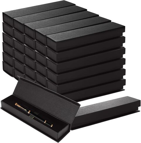 STARVAST 30 PCS Pen Gift Boxes Empty Pen Case with Cushion, Bulk Jewelry Ballpoint Pen Display Case for Birthday Souvenir Business Gifting School Office Supplies in Saudi Arabia