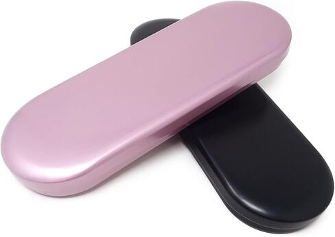 "2PCS Metal Tin Box Portable Pen Case Rectangular Empty Hinged Tins Box Home Organizers for Pen Pencil Makeup Brushes, 2 Colors, Random Colors" in Saudi Arabia