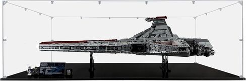 Acrylic Display Case for Venator-Class Republic Attack Cruiser #75367, Dustproof Display Case (Case Only) in Saudi Arabia