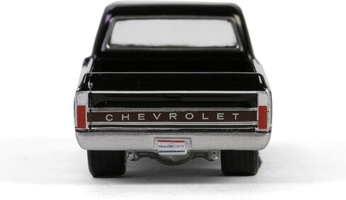 1972 C10 شاحنة بيك اب قصيرة السرير بلاك هوبي سلسلة حصرية 1/64 دييكاست نموذج سيارة من جرين لايت GL30546 in Kuwait