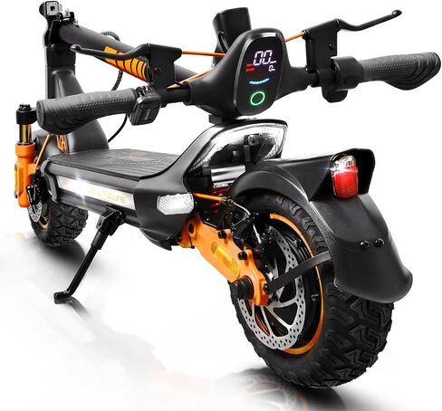 Electric Scooter Adult, 1600W*2 Dual Motor RZ1000, Up to 40-50 Miles Long Range/MAX Speed 31 Mph, 10.5'' Off Road Tires with 1152Wh Battery & Dual Suspension Commuting Fast Electric Scooter in Saudi Arabia