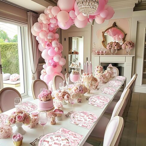 200Pcs Coquette Bow Cowgirl Boots Party Supplies Western Cowgirl Plates and Napkins Disposable Pink Bowknot Rodeo Tableware Bachelorette for Girls Set Decorations Supplies Baby Shower Serve 50 in Saudi Arabia